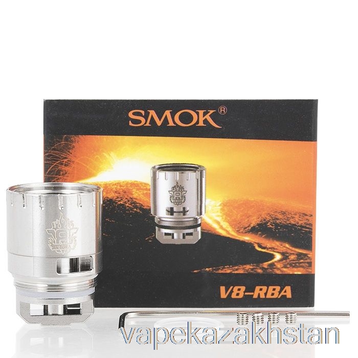 Vape Kazakhstan SMOK TFV8 Turbo Engines Replacement Coils V8 RBA - Two-Post (Pack of 1)